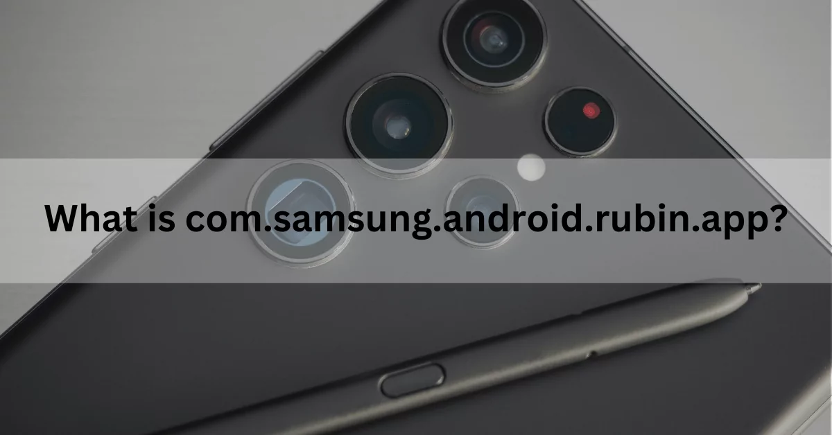 What is com.samsung.android.rubin.app