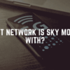 What Network is Sky Mobile With